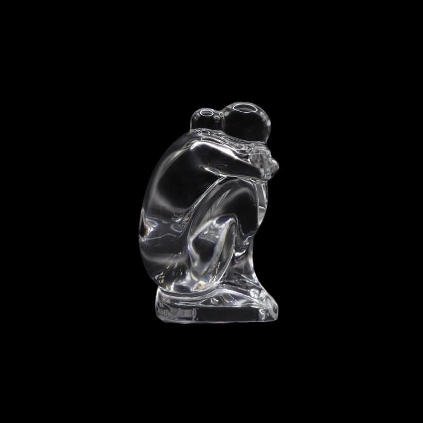 Baccarat Crystal “Dreamer” Nude Woman Figurine: Stunning Baccarat Crystal figurine titled Dreamer from the nude women collection designed by Robert Rigot. The piece is in excellent vintage condition with no noticeable damage, no deep scratches, no 