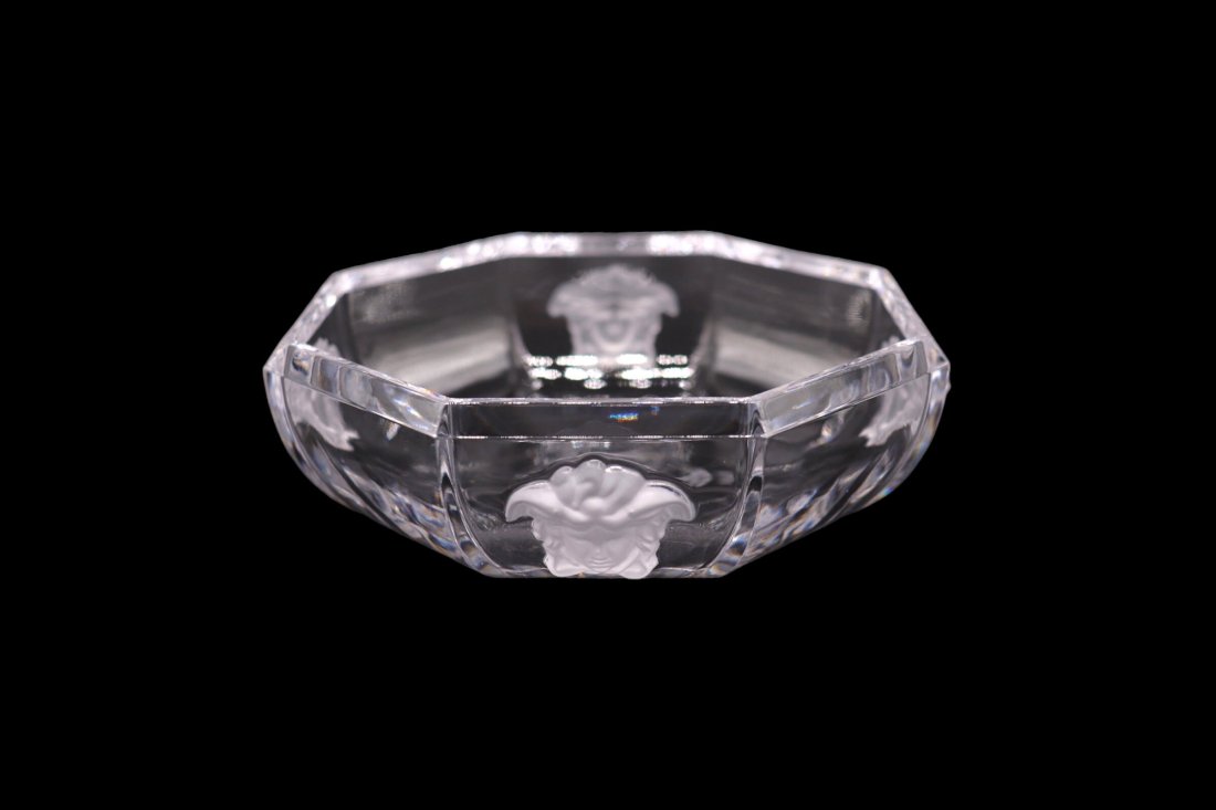Rosenthal Versace “Treasury” Clear Open Candy Dish (1 of 5)