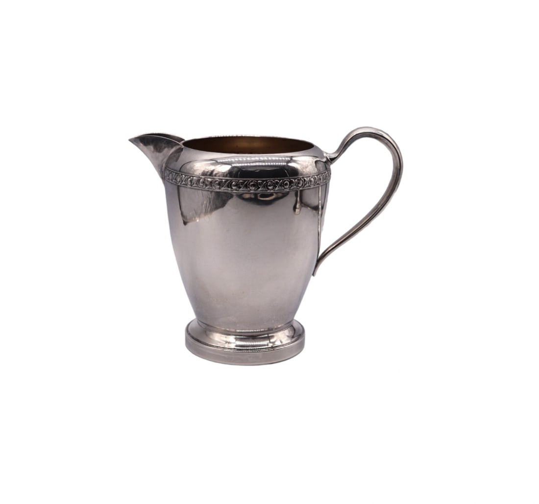 FB Rogers Silver Co. Rose Bud Silverplate Large Water Pitcher (1 of 5)