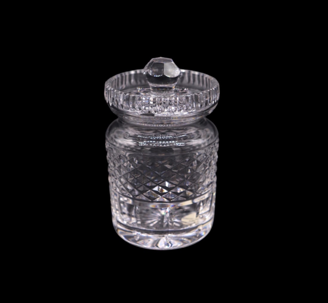 Waterford Crystal Honey Jar & Lid / Honey Pot (1 of 5)