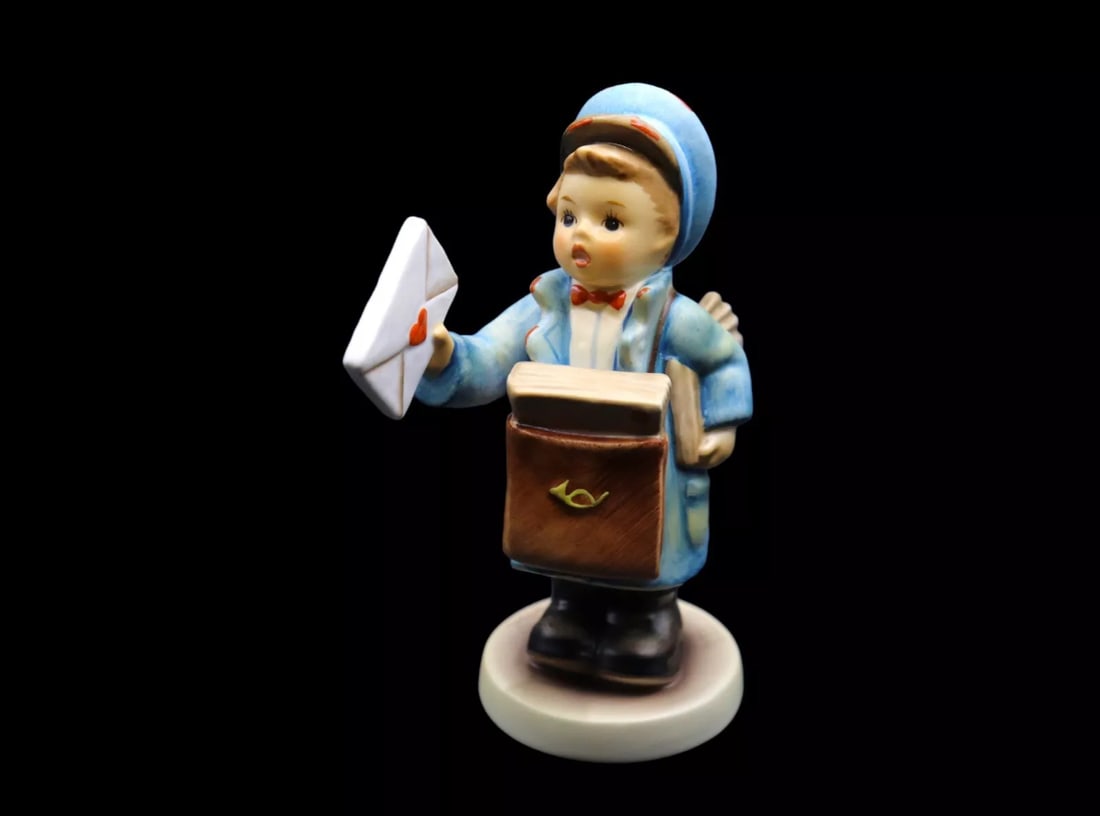 Goebel Hummel “Postman” #119/2/0 Figurine w/ Original Box & COA - TMK6 (1 of 5)