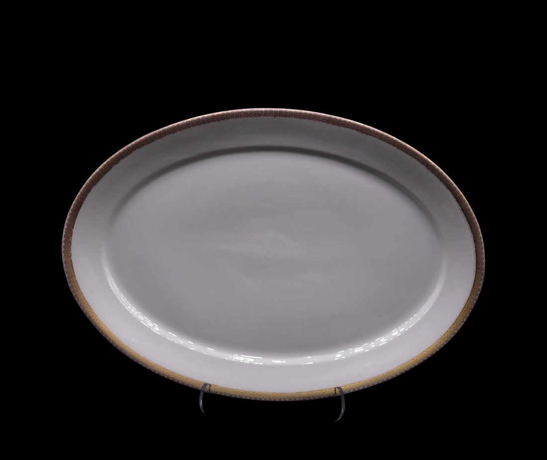 Gerard, Dufraisseix & Abbot Limoges “GDA35” 19” Inch Oval Serving Platter (1 of 3)
