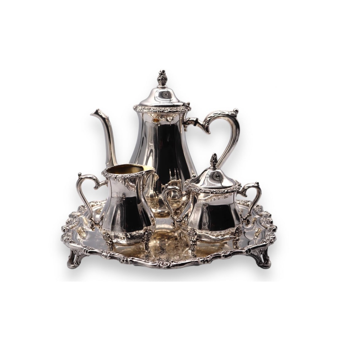 行列のできるレビュー商品、集めました。高評価アイテム Webster Wilcox Silver Oneida “countess” Piece 4 Silverplate その他