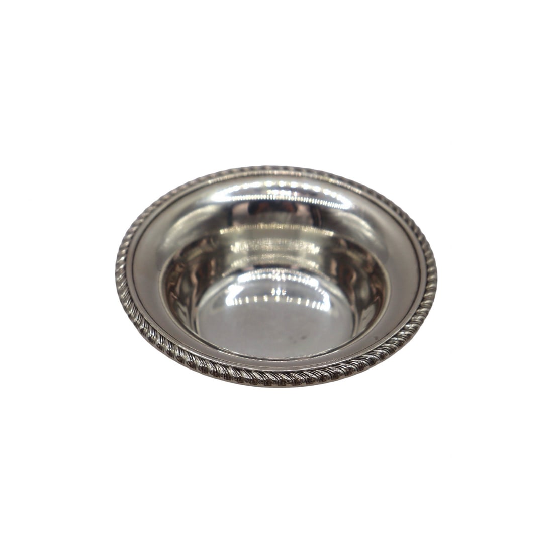 Birks Regency Plate E.P Copper Small Silverplate Bowl (1 of 3)