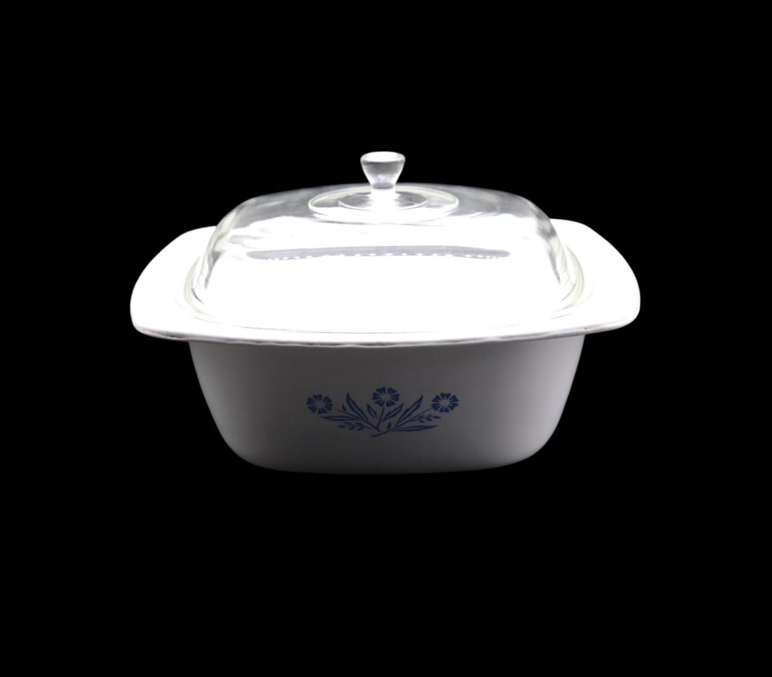 Corning Ware Cornflower Blue 4qt Dutch Oven - P-34-B (1 of 2)