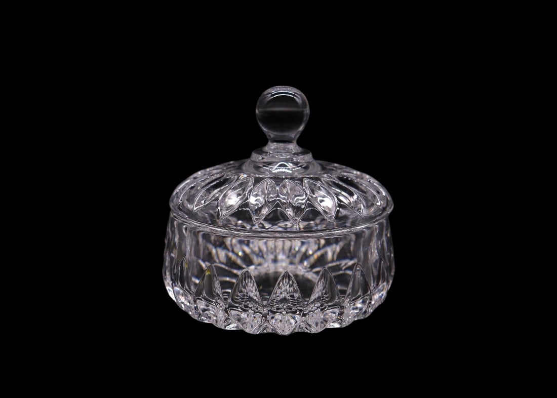 Gorham Crystal “Althea” Small Candy Box & Lid (1 of 2)