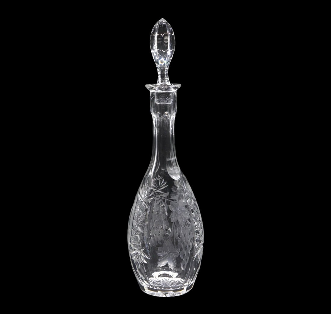 Nachtmann “Traube” Clear Cordial Decanter & Stopper (1 of 3)