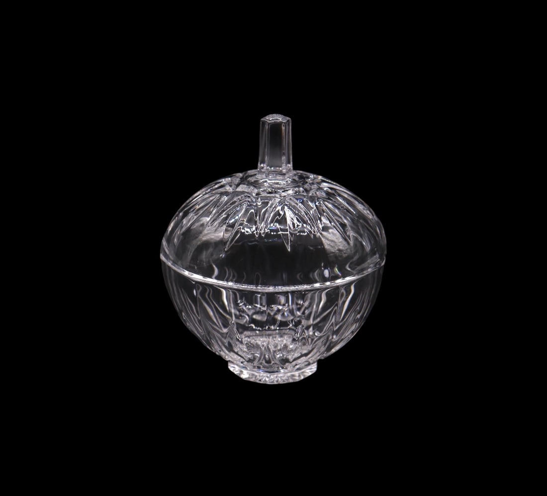 Royal Crystal Rock Lead Crystal Lidded Candy Dish (1 of 2)