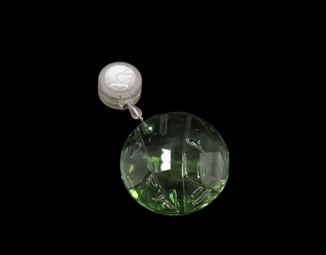 Swarovski Crystal “SCS Member Renewal Gifts” Collection - Green Suncatcher w/ Original Box & (1 of 2)