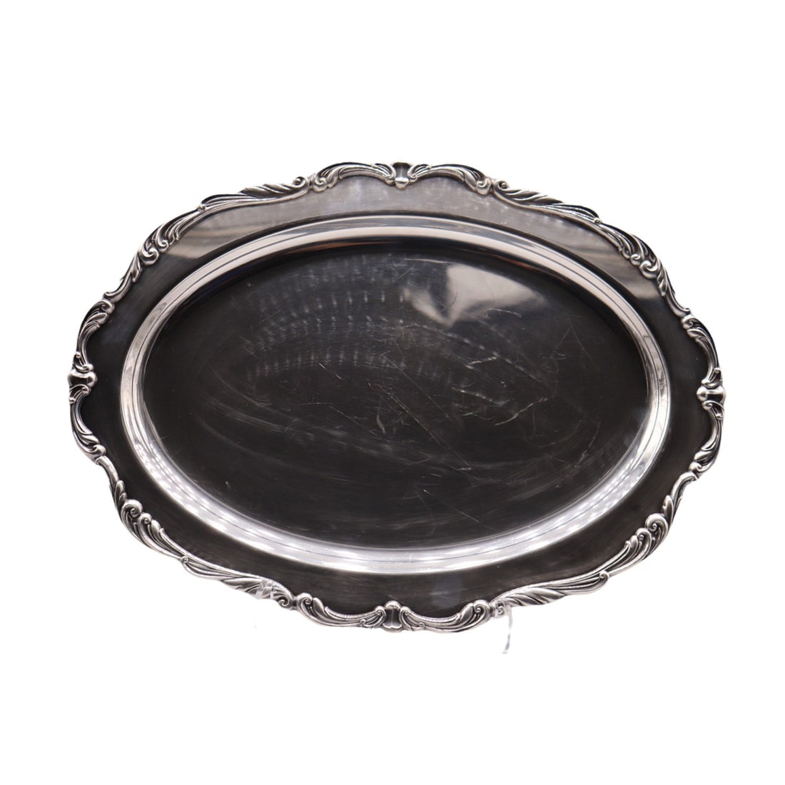 Towle Silver Plate “Old Master” Oval Serving Platter / Decorative Tray (1 of 3)