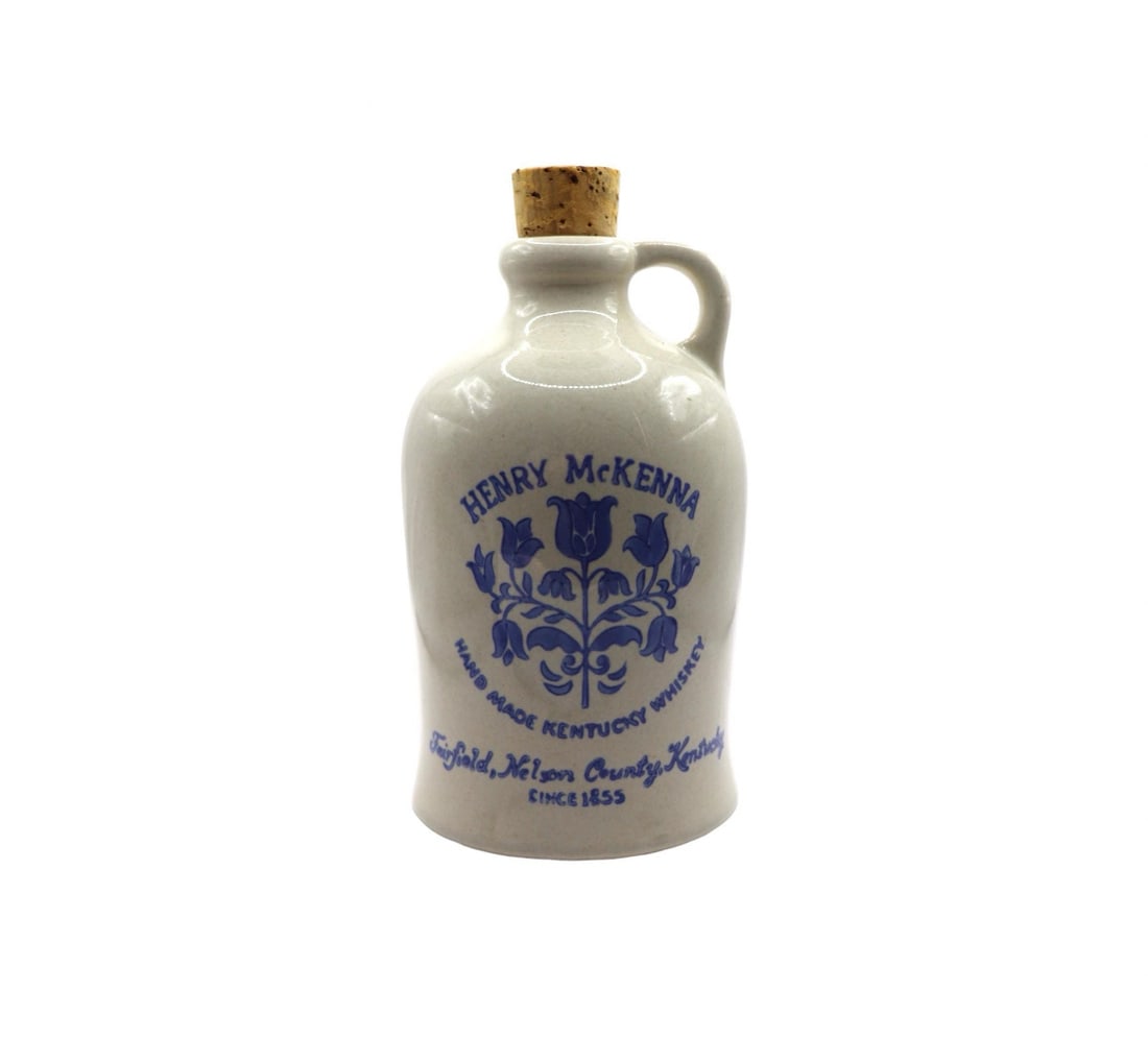 Vintage McKenna Hand Made Kentucky Whiskey Empty Stoneware Jug (1 of 3)