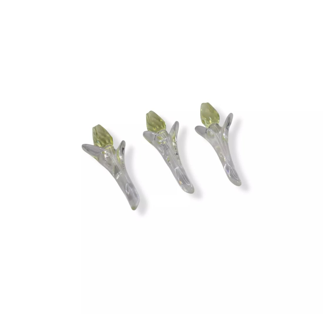 Swarovski Crystal SCS Mini Yellow Tulips - Set of 3 (1 of 2)