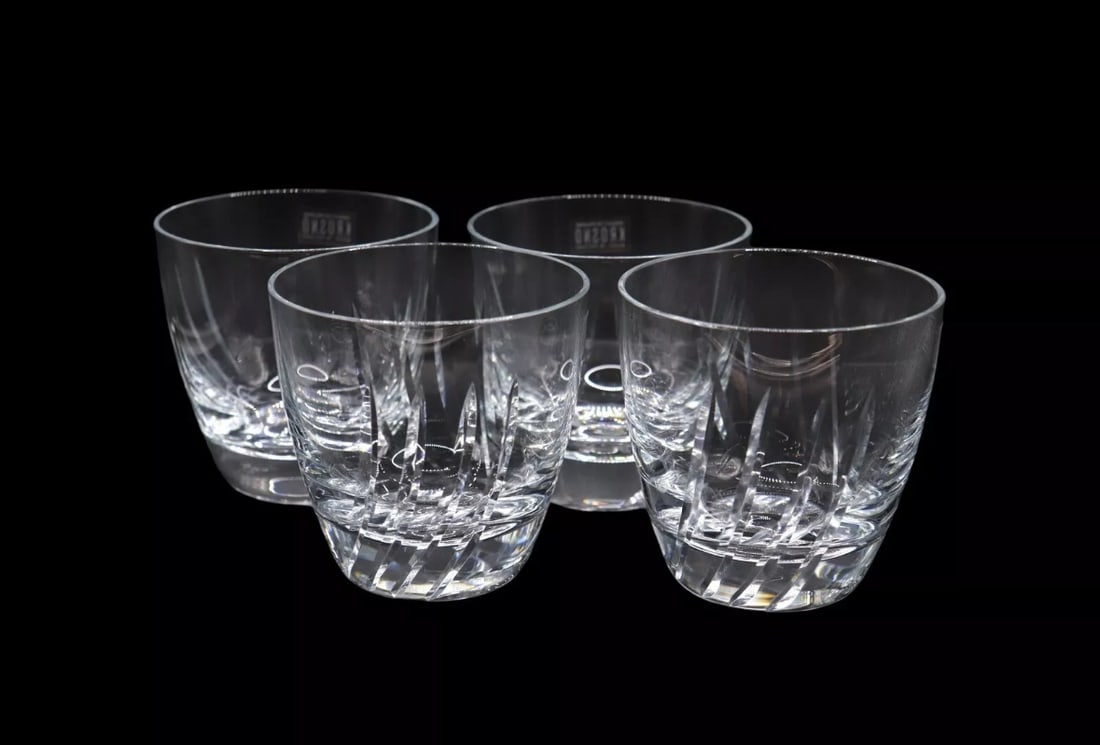 Krosno Cut Crystal Old Fashioned Glasses - Set of 4 (1 of 4)