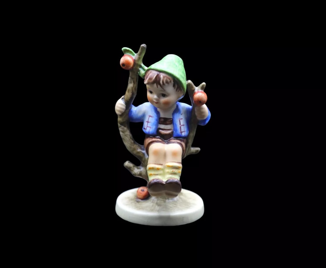 Goebel Hummel Porcelain “Apple Tree Boy” #142 3/0 Figurine - TMK3 (1 of 3)