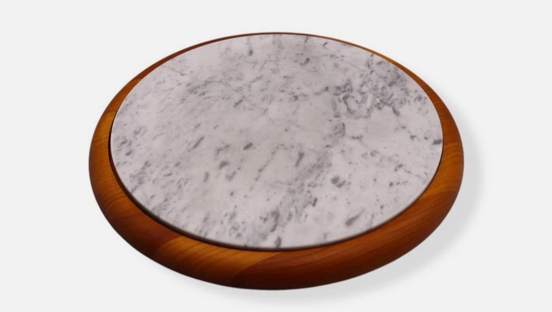 Legnoart Italy Extra Large Marble & Natural Wood Cutting Board (1 of 2)