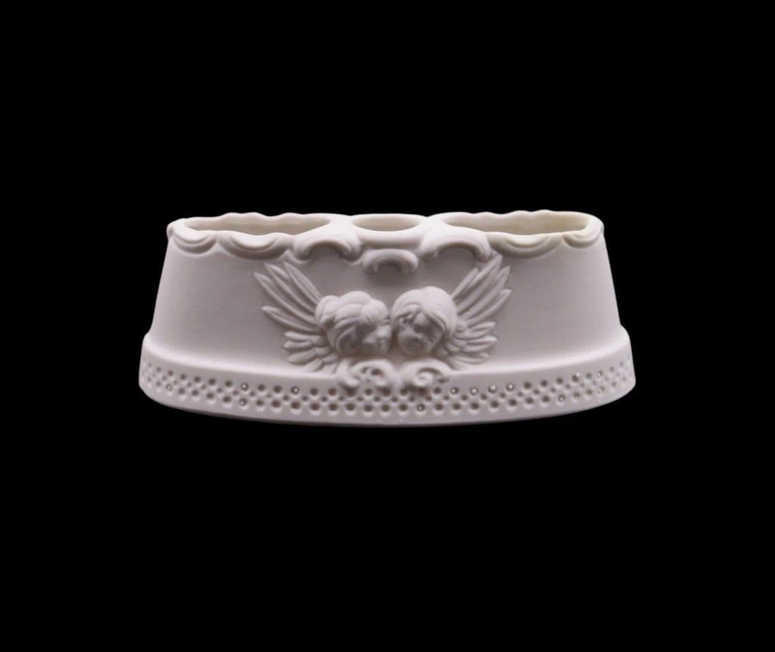 Dresden Germany Porcelain Cherub Candleholder / Vase (1 of 3)