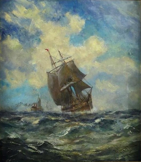 Robert B. Hopkin: Untitled Seascape (1 of 8)