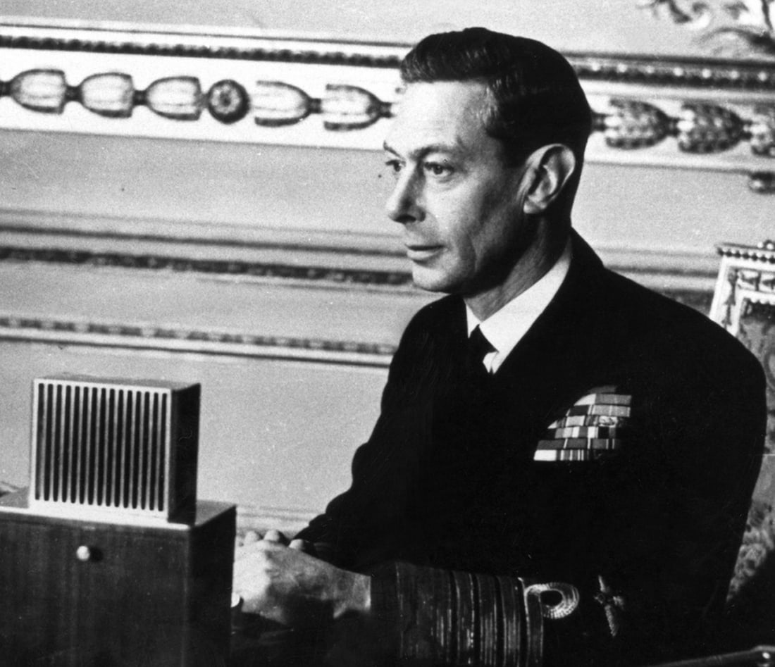 George VI ALS Mentioning His Cousin Killed at Dunkirk During World War II (1 of 3)