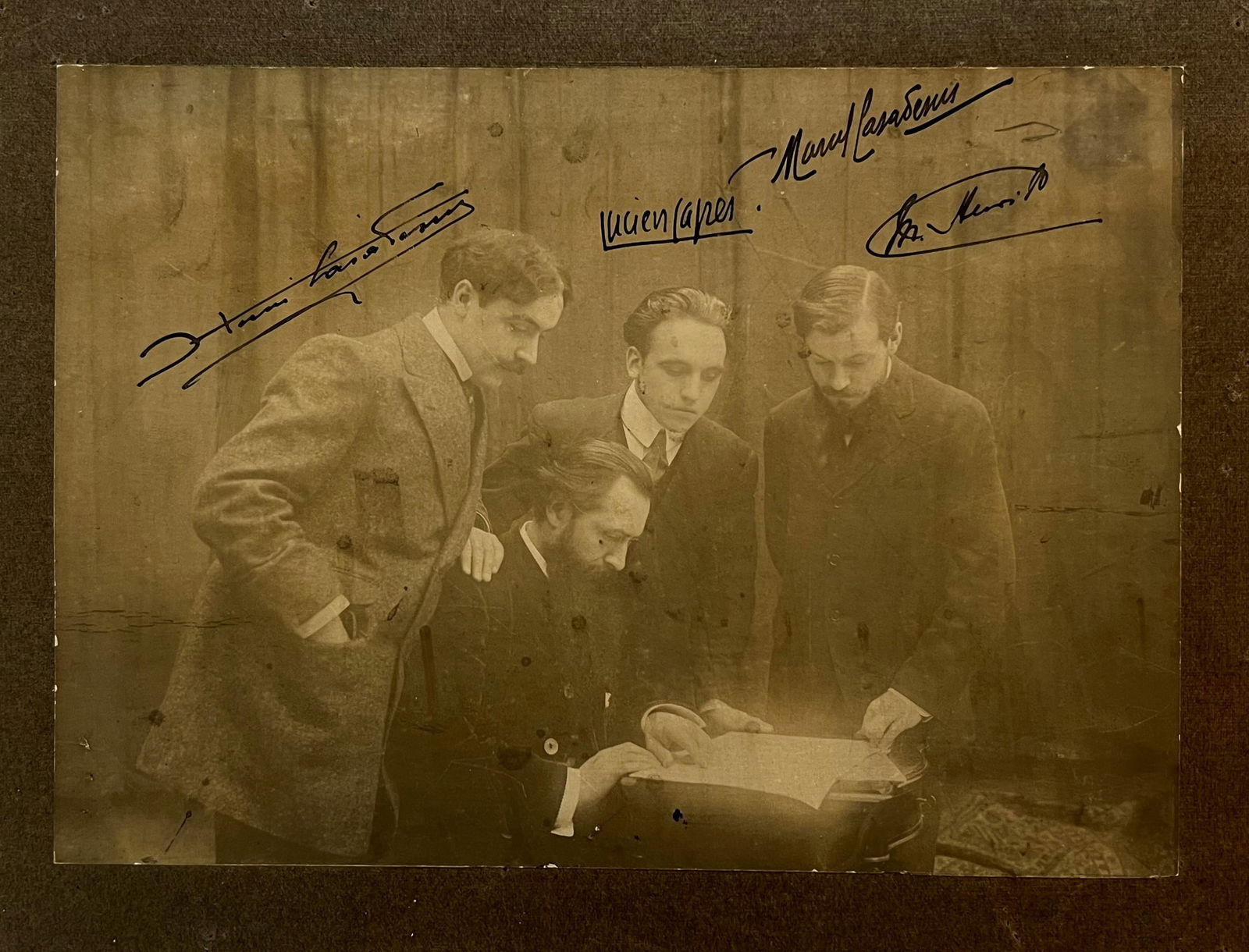 Vintage Signed Photograph of the Capet String Quartet (1 of 1)