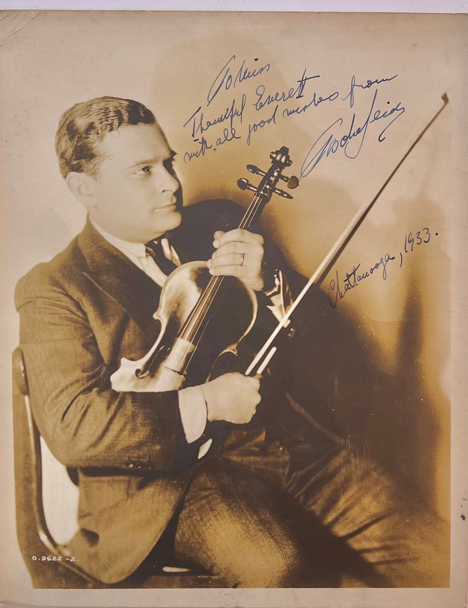 Rare Signed Sp Of Michael Rabin, Violin Virtuoso Rare Signed Sp Of Michael Rabin, Violin Virtuoso