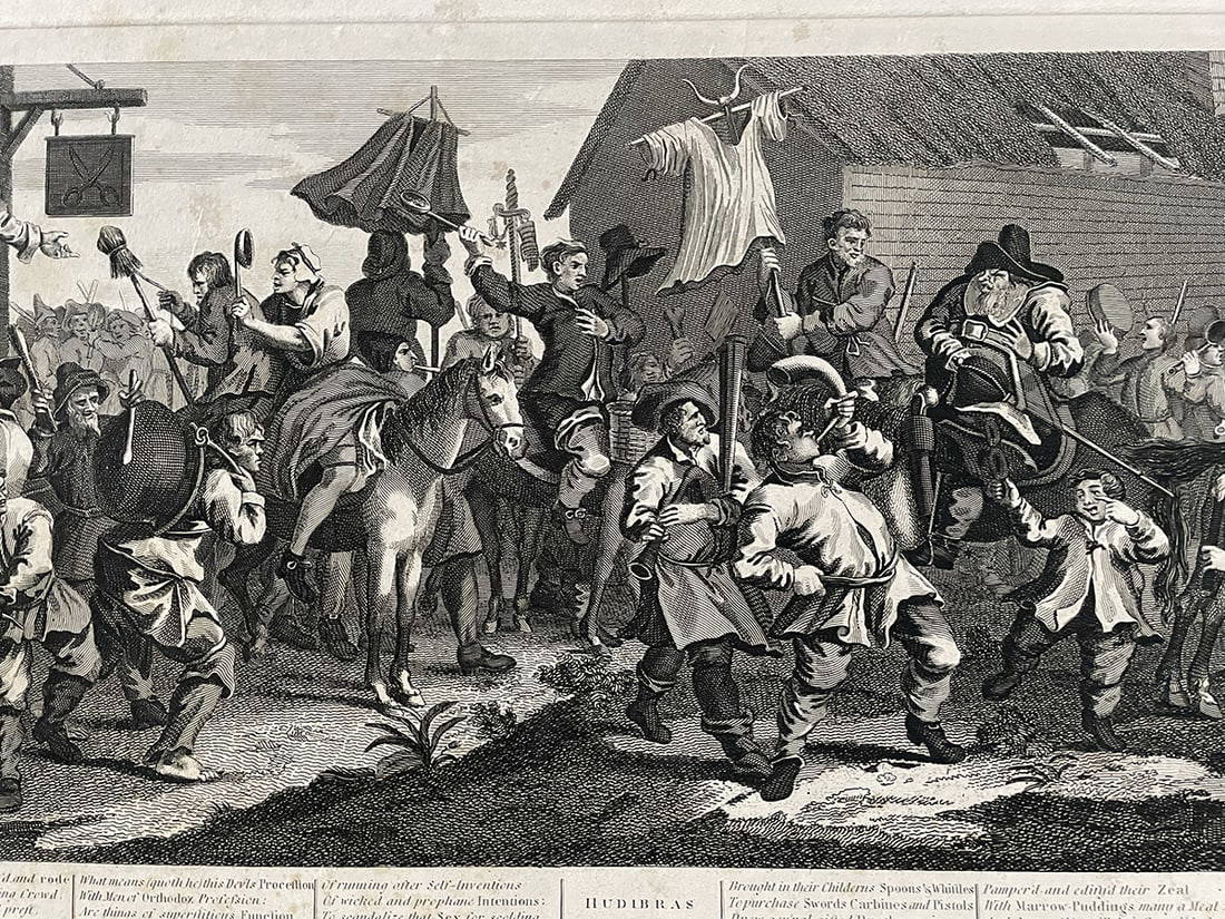 Hudibras Encounters The Skimmington Auction