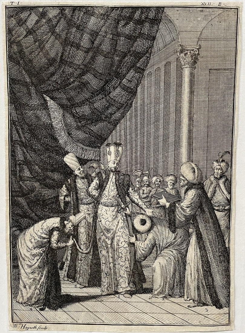 <b>Sultan Ahmed III Crowned in Mosque at Eyups </b> (1 of 1)