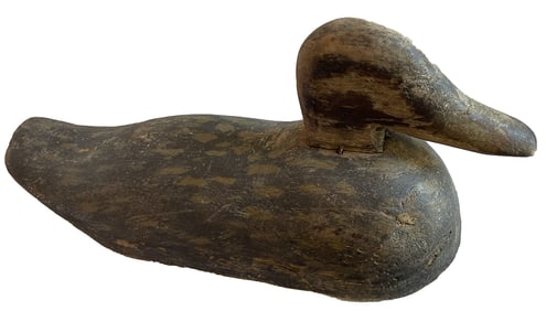 <b>Antique Louisiana Duck Decoy</b> 