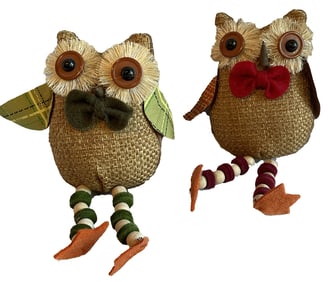 <b>Fabric Owl Set</b> 