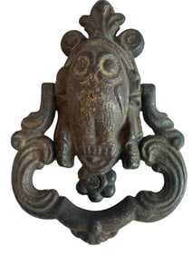 <b>Cast Iron Owl Door Knocker</b> 