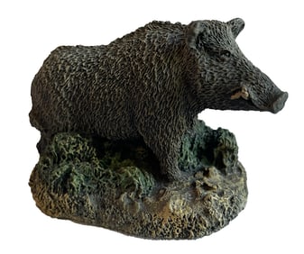 <b>Vintage Wild Boar Sculpture</b> 