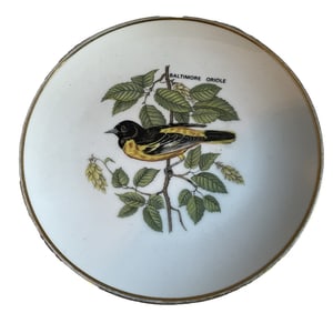 <b>Baltimore Oriole Plate</b>