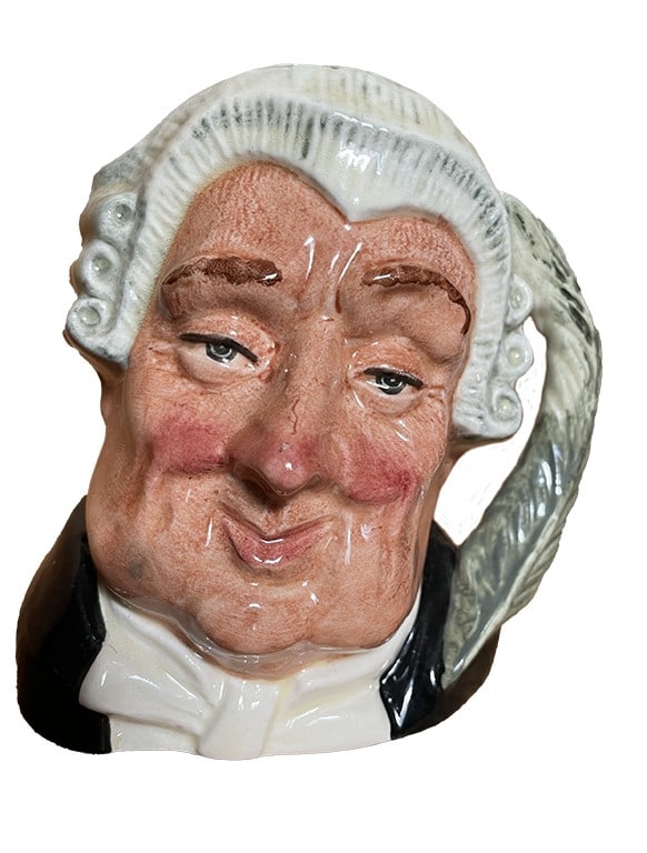 The Lawyer Miniature Toby Jug (1 of 6)