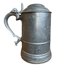 Vintage Robert Wilton Armetale Lidded Stein
