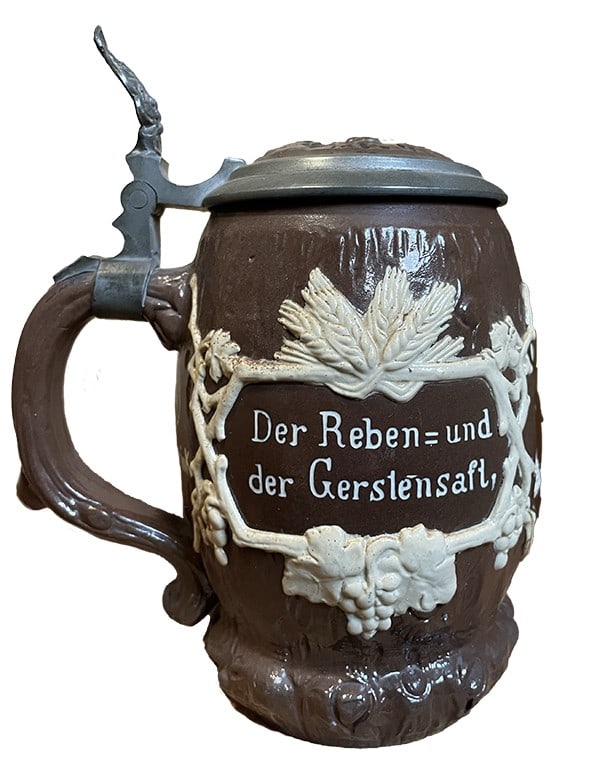Antique Mettlach “Harvest” Beer Stein (1 of 11)