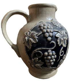 Vintage German Stoneware Pitcher Jug