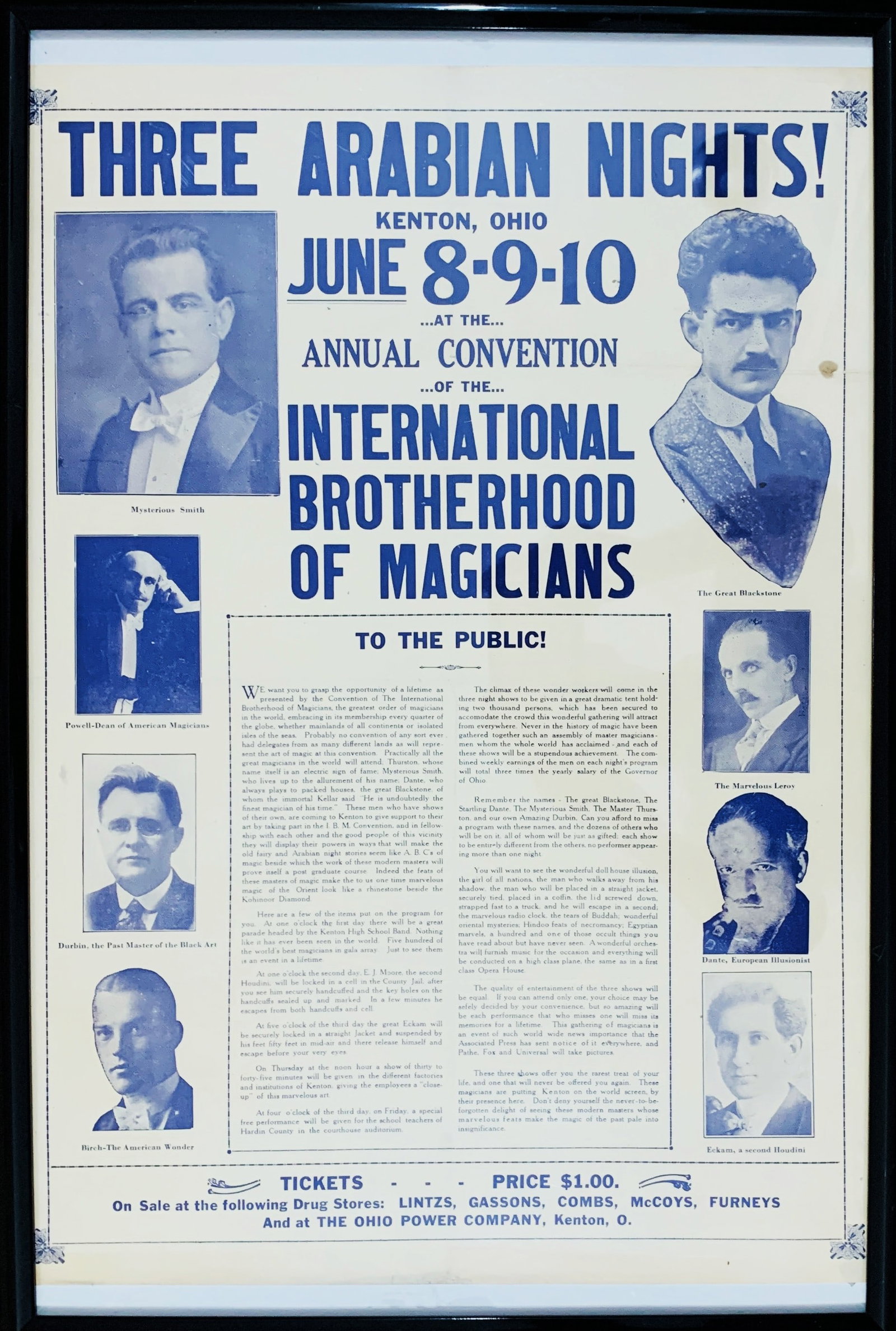 I.B.M. Second Convention Poster (1 of 1)