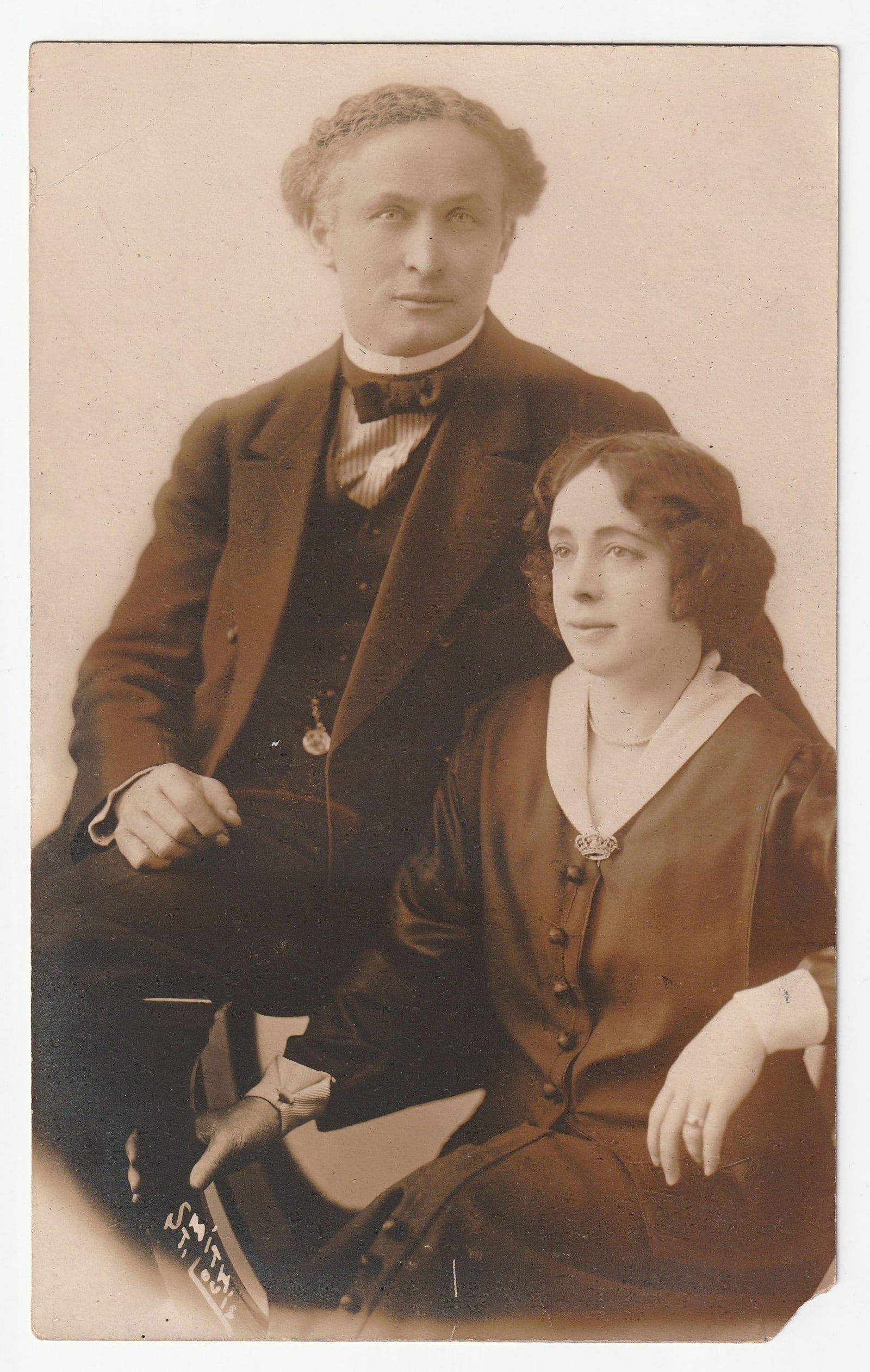 Houdini and Beatrice Rare Photograph (1 of 1)