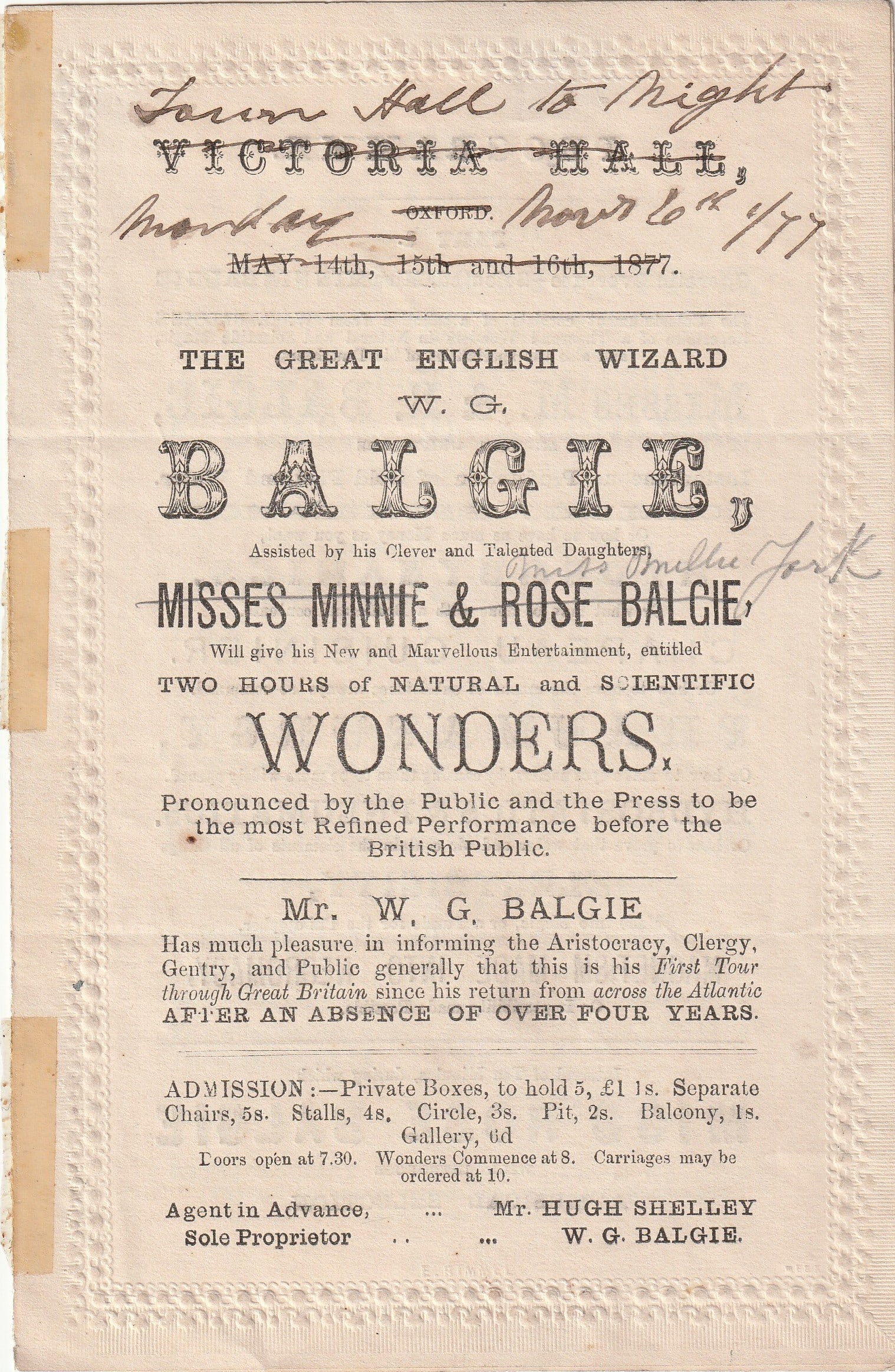 Balgie The Great English Magician Wizard (1 of 2)