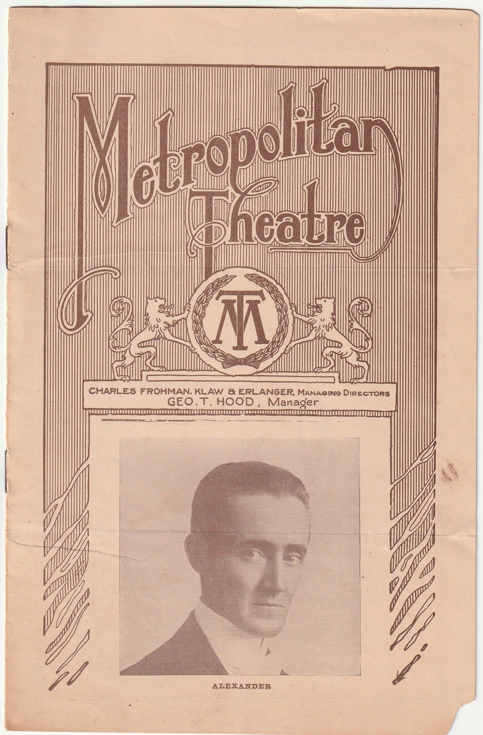 Alexander The Man Who Knows Program (1 of 2)