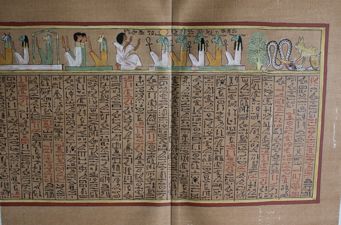 The Papyrus of Hunefer from the Book of the Dead 1899 (1 of 3)