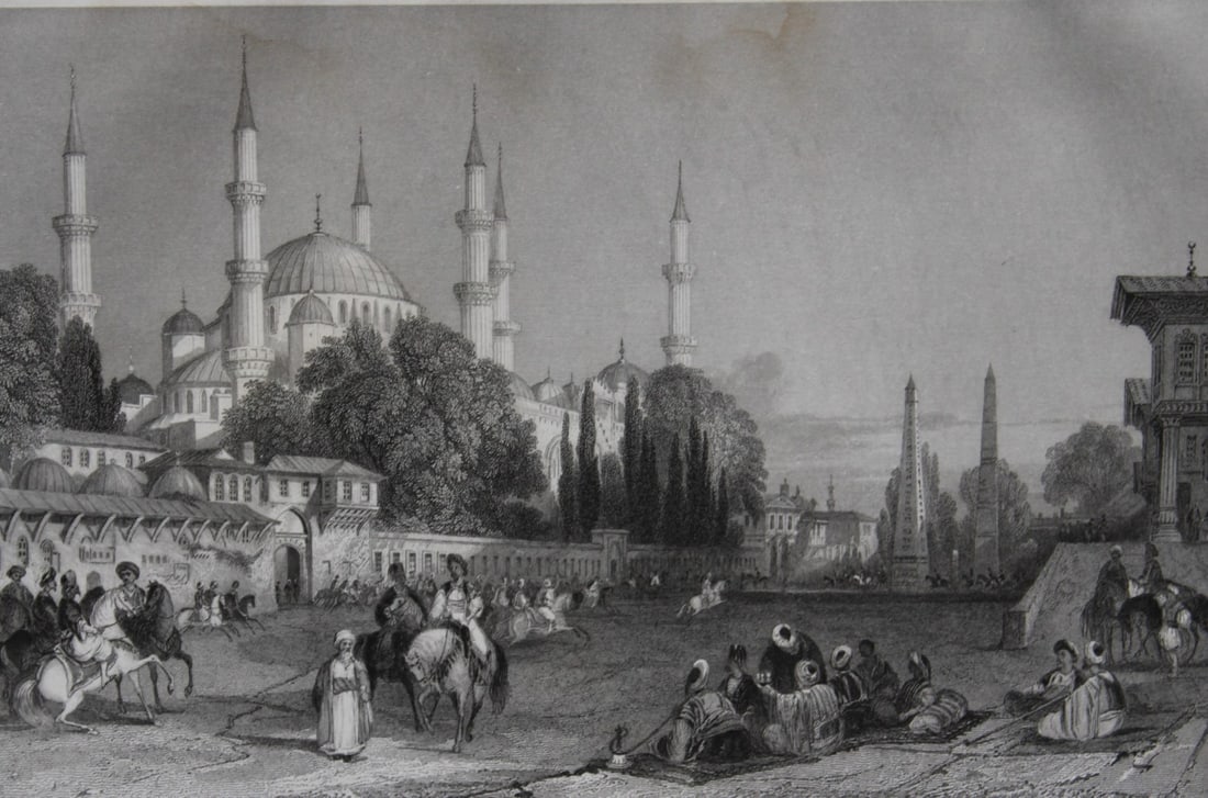 Hippodrome, Constantinople by T Allom 1855 (1 of 2)