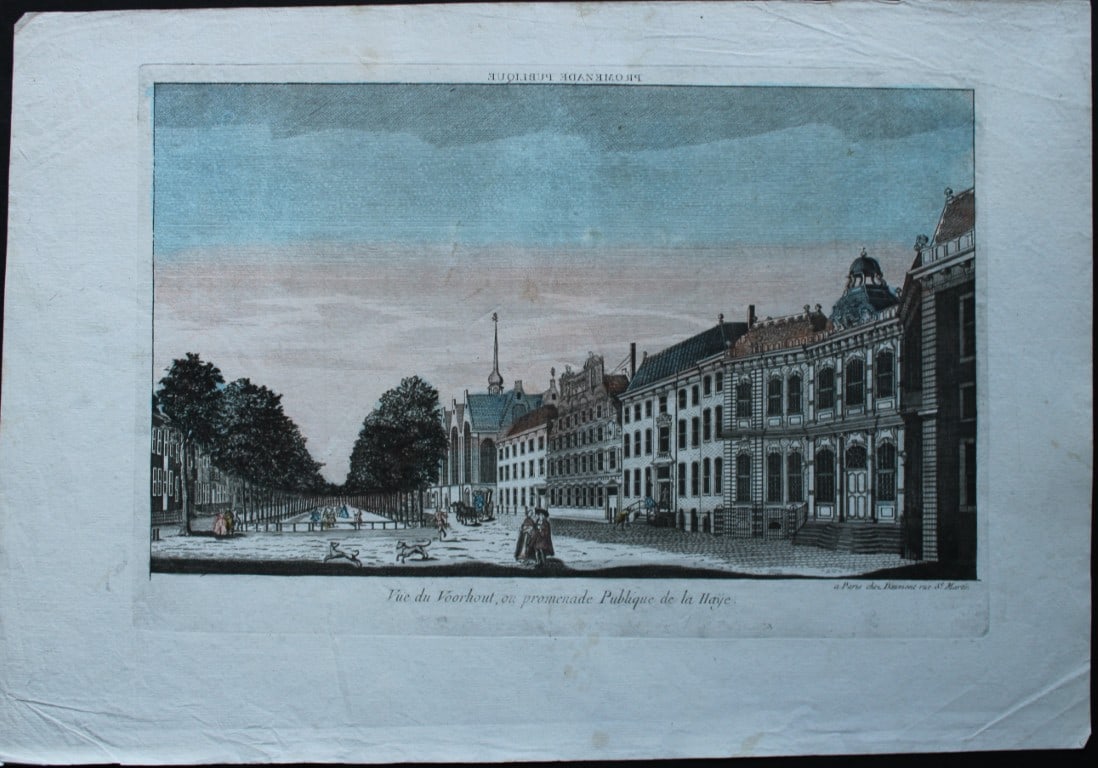 Vue d'Optique - Voorhout, the Hague 1760 (1 of 2)