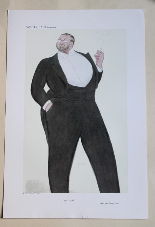 Vanity Fair - John Singer Sargent by Max 1909 (1 of 2)