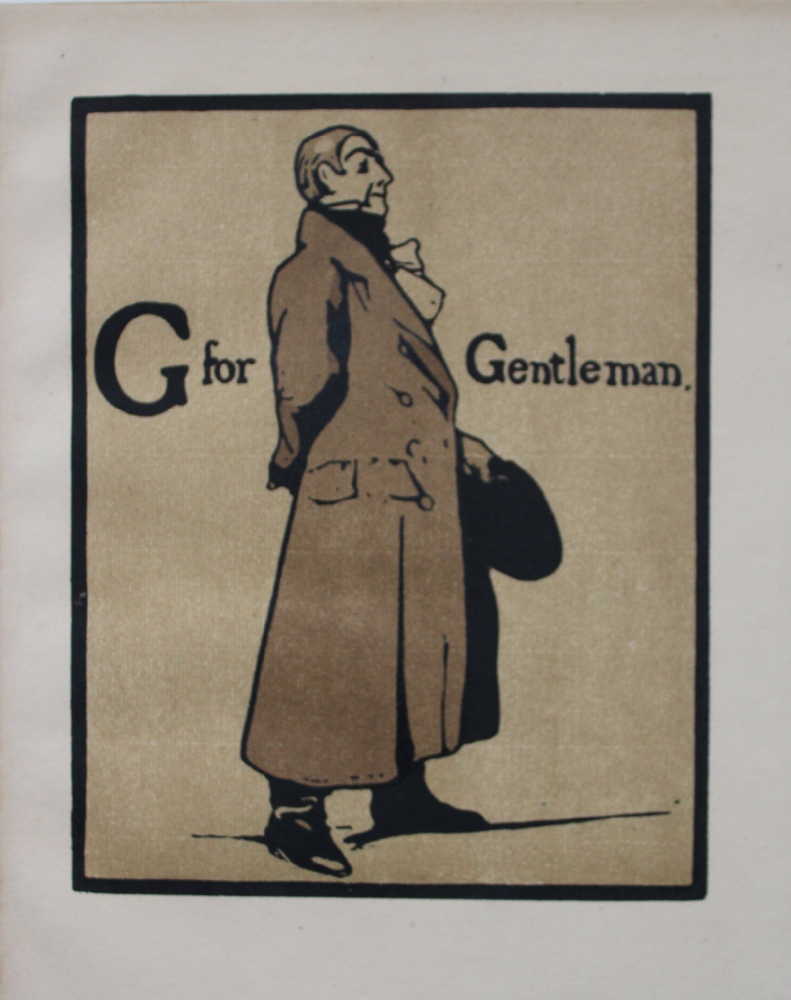 William Nicholson - G is for Gentleman 1898 (1 of 1)
