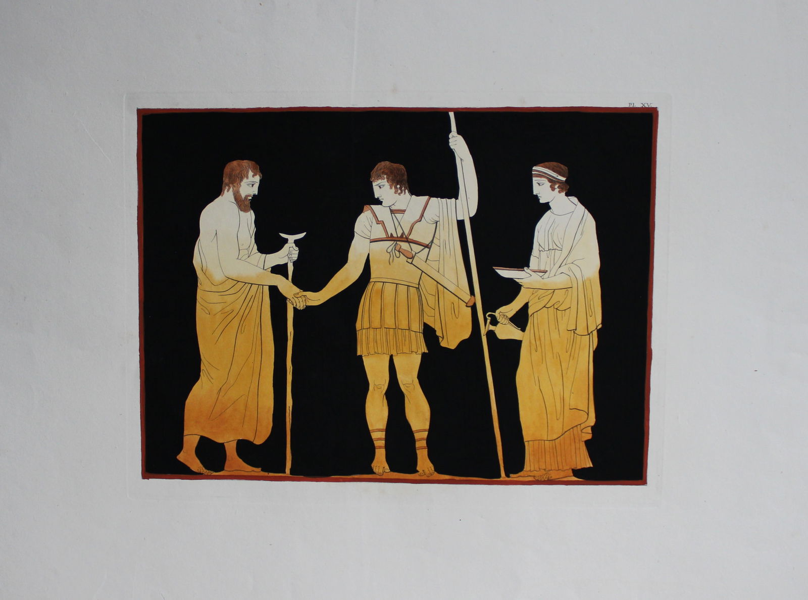 Sir William Hamilton - Folio aquatint engraving 1791 (1 of 2)