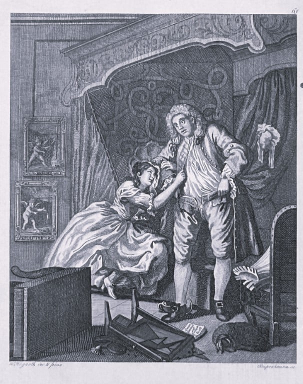 W Hogarth - Engravings of Before and After Marriage by Riepenhausen 1820: This set of engravings was made by Ernst Ludwig Riepenhausen after William Hogarth. Published in Weimar 1820.Ernst Ludwig Riepenhausen (1765-1840) was well respected for his engravings after Hogarth,