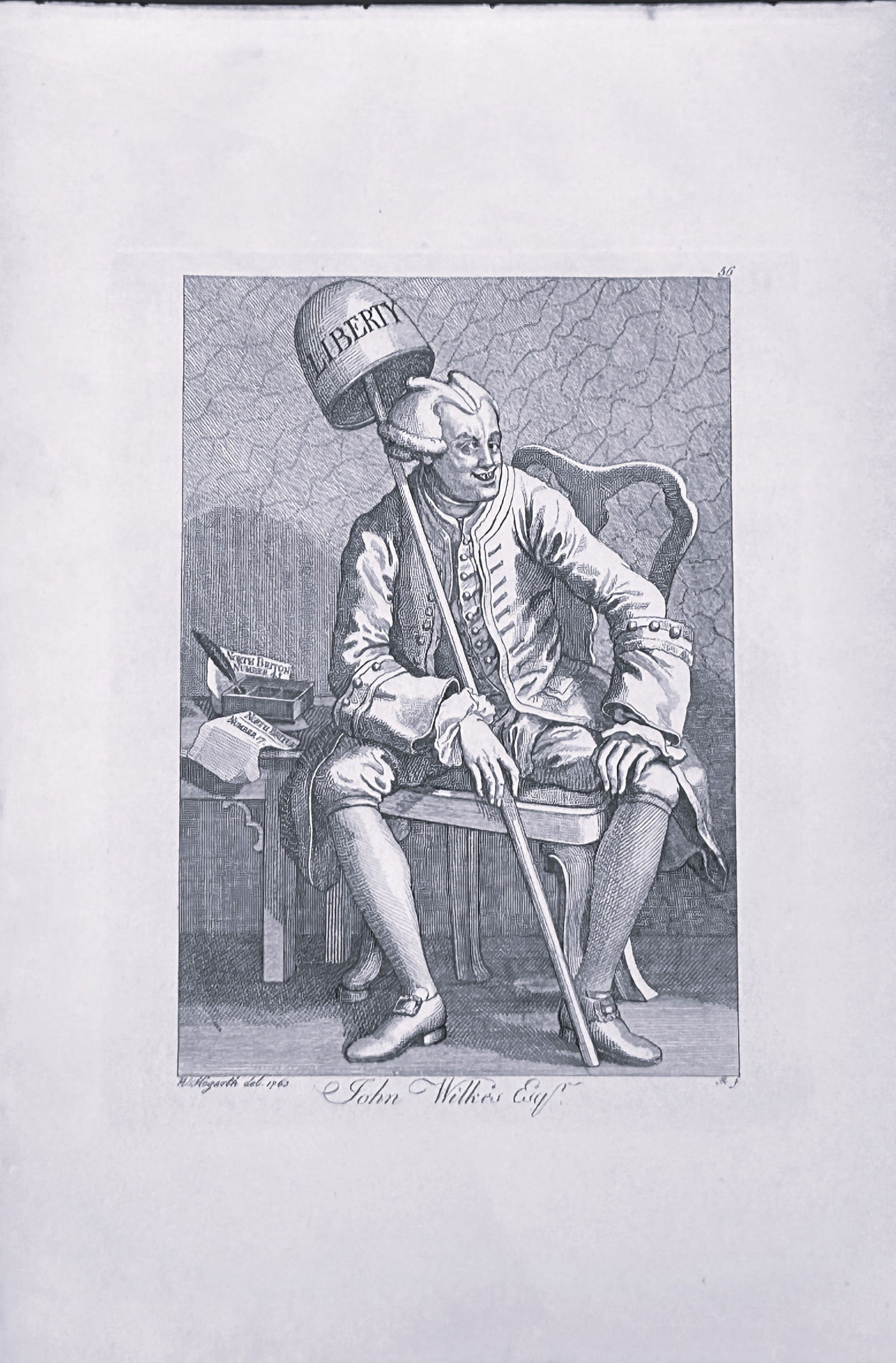 W Hogarth - 2 Engravings of J Wilkes and Lord Lovat by Riepenhausen 1820: This set of engravings was made by Ernst Ludwig Riepenhausen after William Hogarth. Published in Weimar 1820.Ernst Ludwig Riepenhausen (1765-1840) was well respected for his engravings after Hogarth,