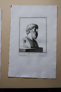 Giovanni Campiglia- Bust of Unknown 19 by Silvestro Pomared 1741: This engraving is from Del Museo Capitolino, Tomo I, Contente Immagi D'vomini illusti by Giovanni Bottari. Rome: si vente alla Calcografia Cambrale al Piede di Marmo 1741, Title translates as: Of the