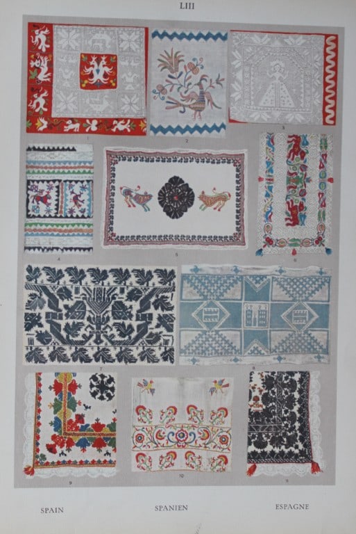 Helmuth Bossert - 3 Spanish and Portuguese Folk Art plates 1924 (1 of 3)