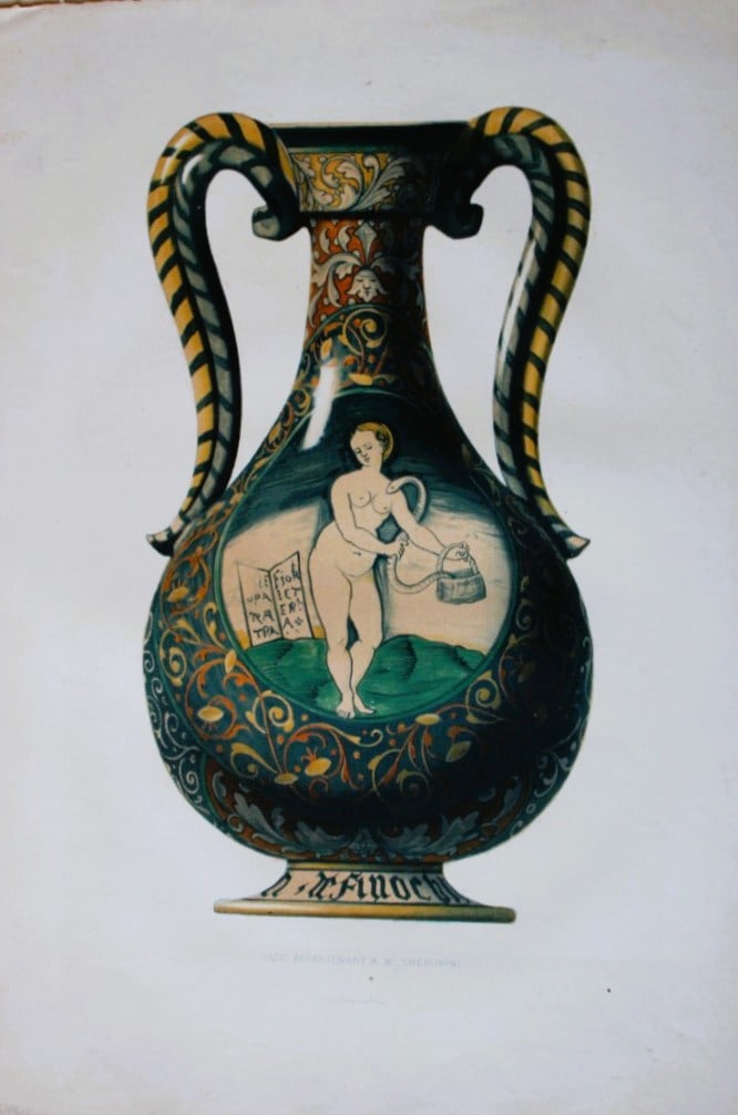 Delange and Bornemann - No 22. Vase 1869 (1 of 1)